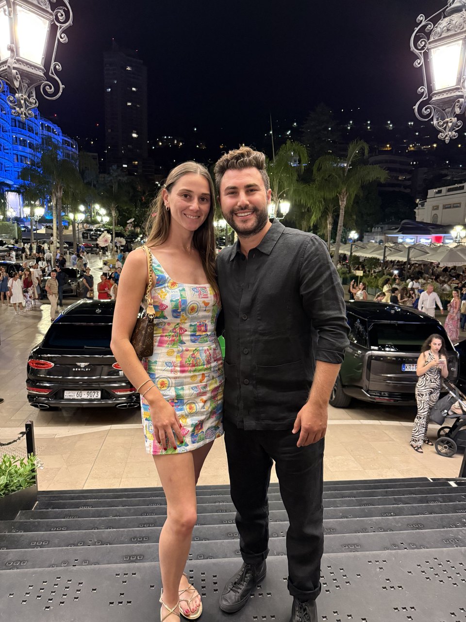 An evening out on the town